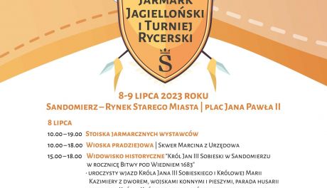 W Sandomierzu Jarmark Jagielloński i Turniej Rycerski 