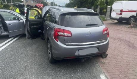 Dwie osoby ranne w wypadku na DK 78