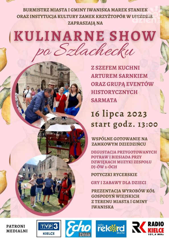 Smakosze spotkają się w zamku Krzyżtopór