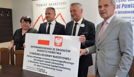 Nowoczesny mammograf w skarżyskim szpitalu   