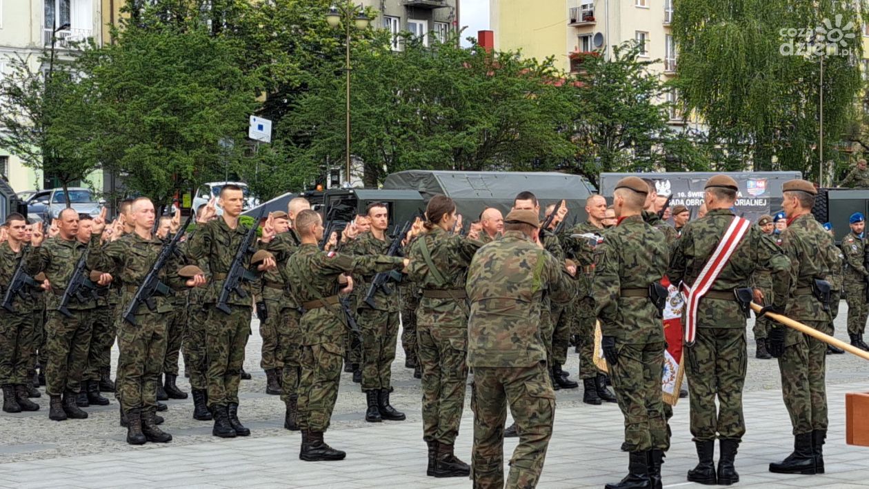 Świętokrzyscy terytorialsi składali przysięgę 