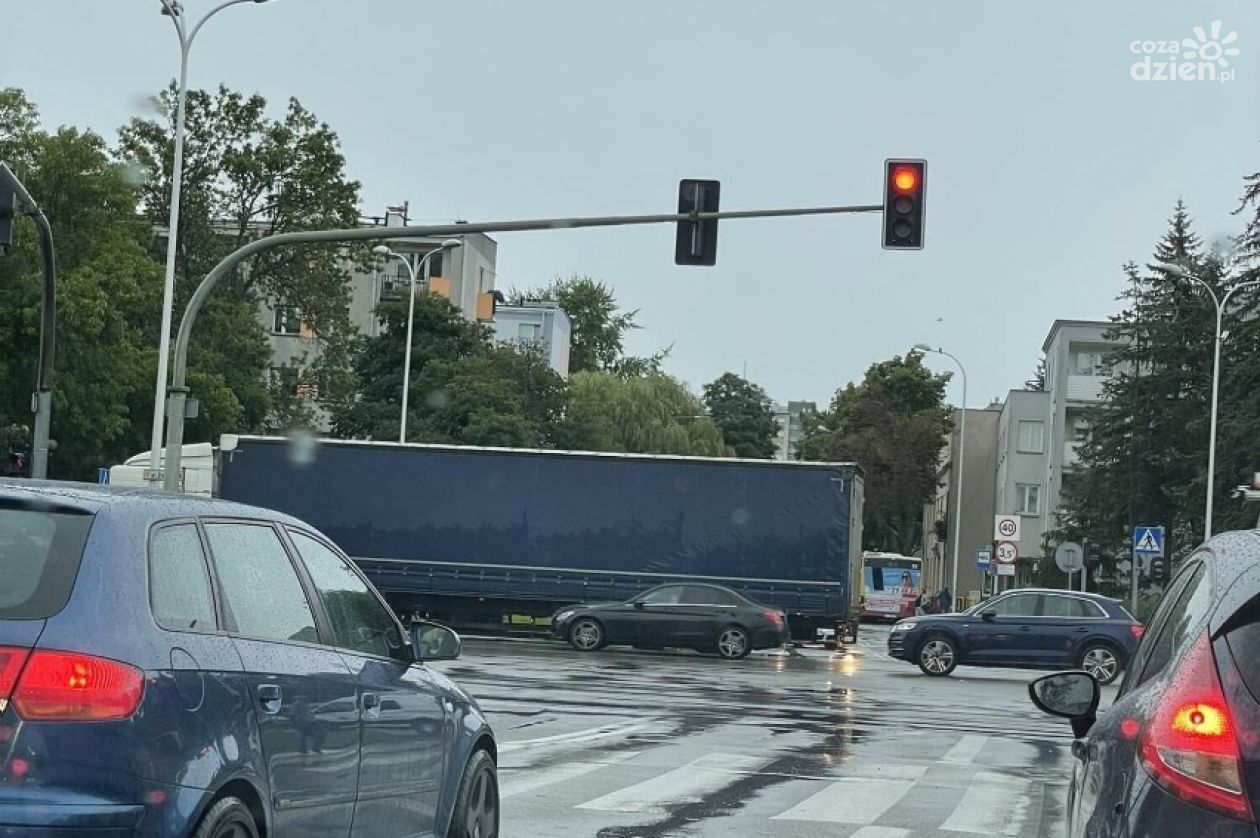 Zderzenie BMW z ciężarówką
