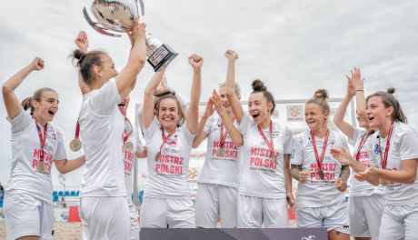  Żeńska drużyna Sparty Daleszyce  została Mistrzem Polski w Beach Soccerze