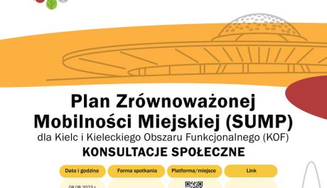 Kolejne spotkania w sprawie Planu Zrównoważonej Mobilności Miejskiej dla Kielc i Kieleckiego Obszaru Funkcjonalnego