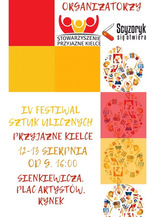 IV Festiwal Sztuk Ulicznych Przyjazne Kielce