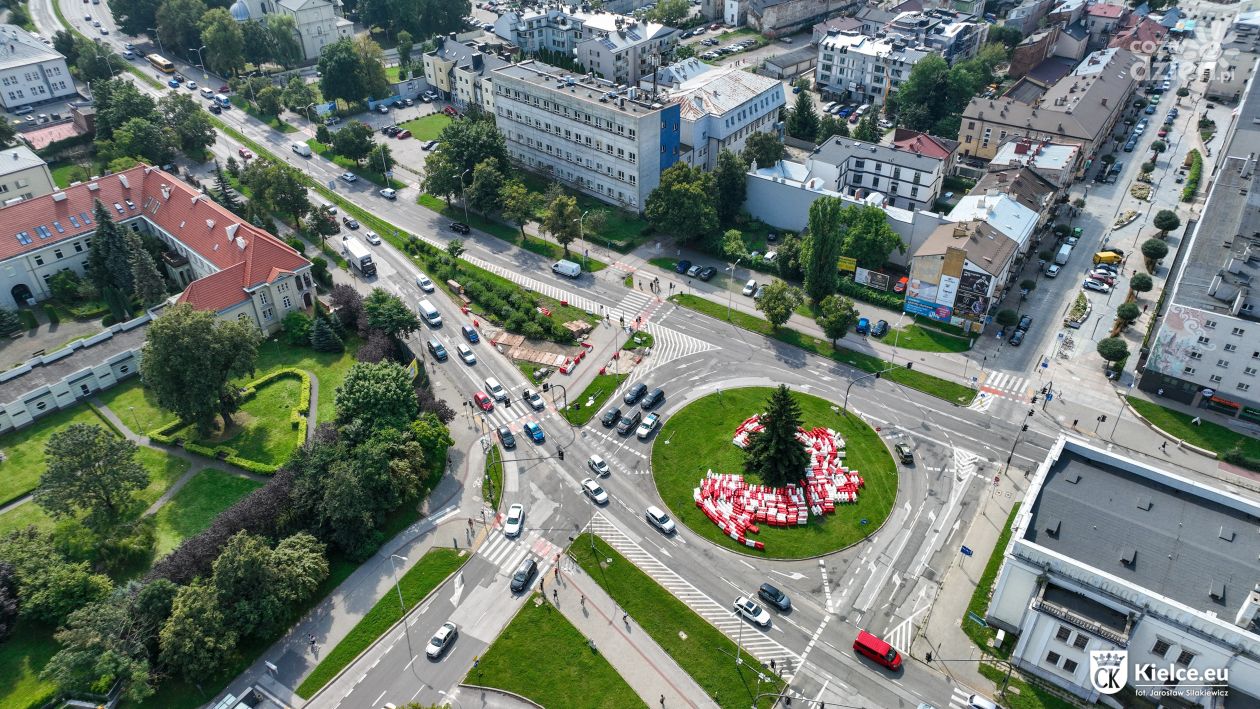 Zmiany w organizacji ruchu na al. IX Wieków Kielc