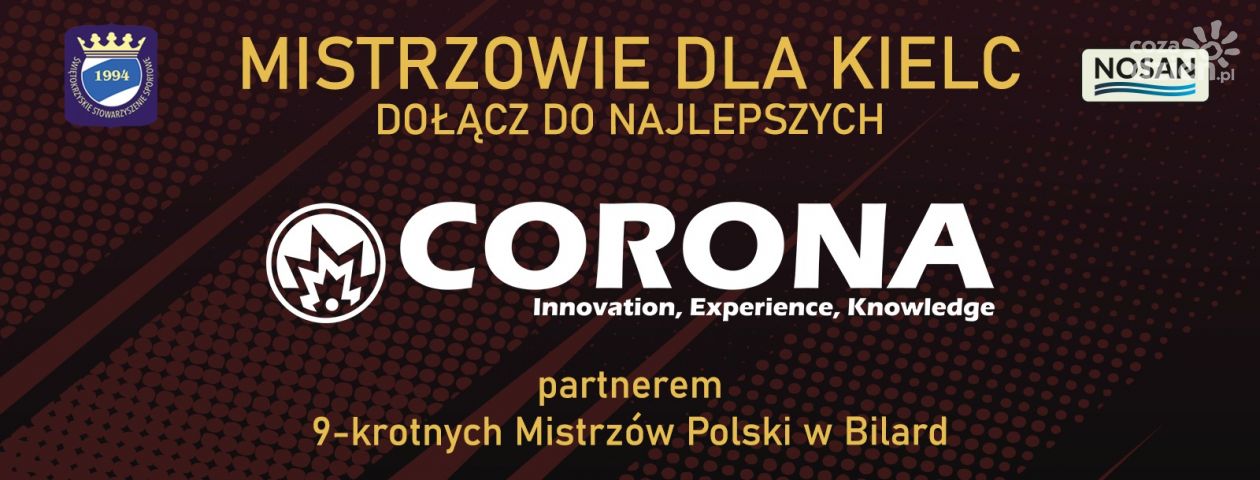 CORONA Serwis nowym partnerem Mistrzów Polski
