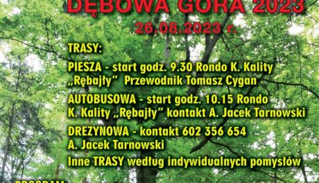 Złaz turystyczny Dębowa Góra 2023
