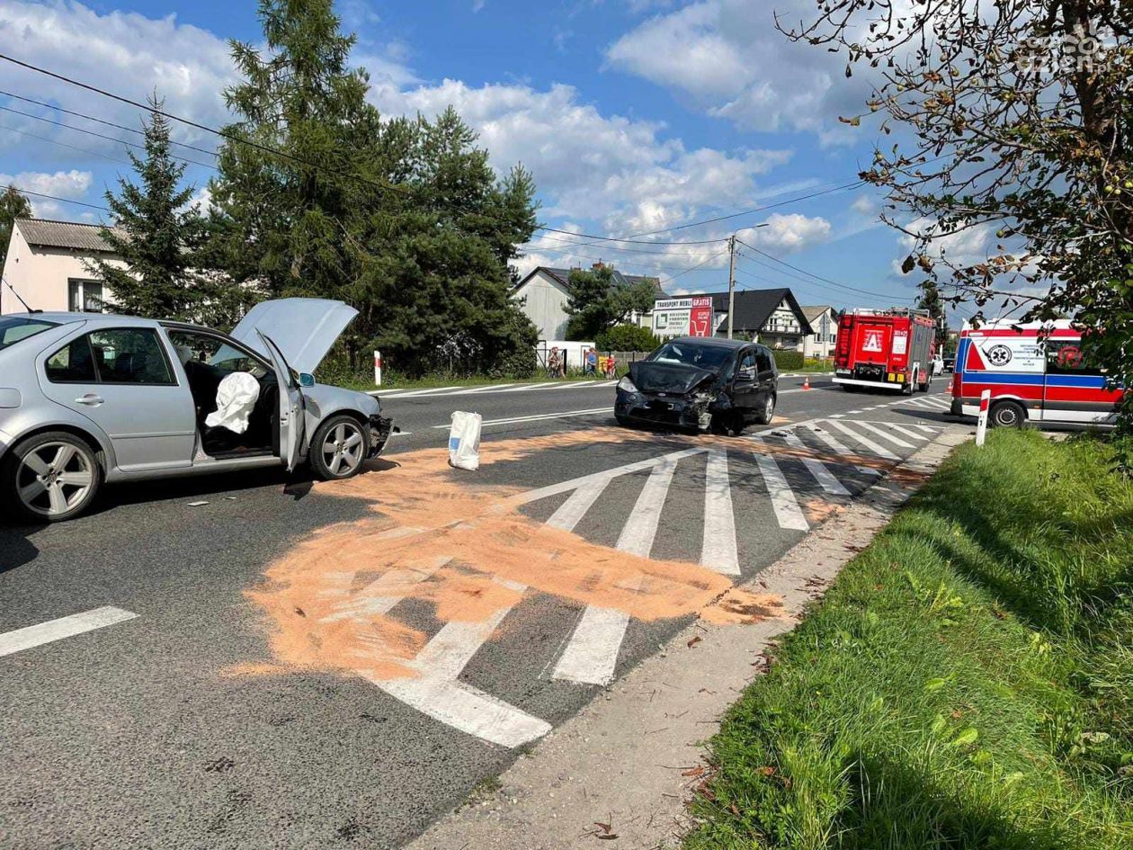 Wypadek w Radlinie na DK 74. Na kierowców czekają ogromne korki.