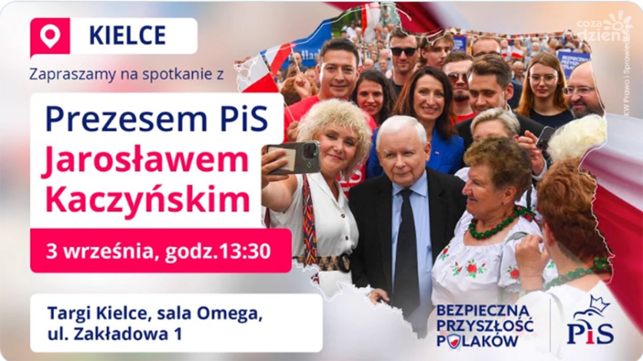 Spotkanie PiS w niedzielę w Kielcach
