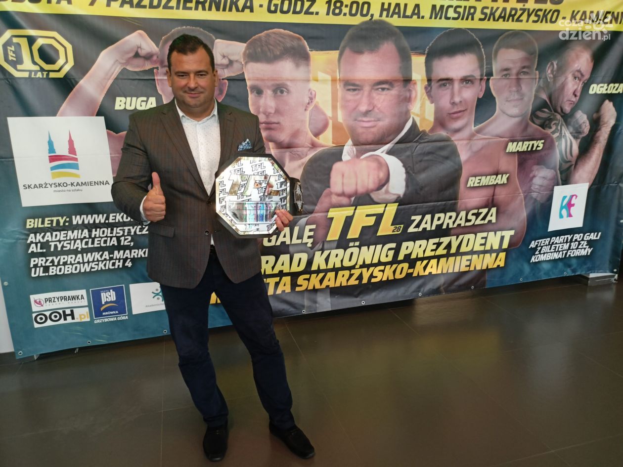 Konferencja prasowa i media trening przed Galą TFL 28