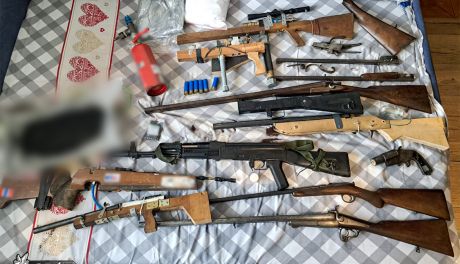 CBŚP przejęło 500 sztuk nielegalnej broni