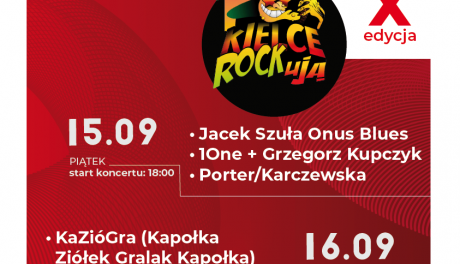 Jesień z rockowym pazurem, czyli 10. edycja Kielce ROCKują 