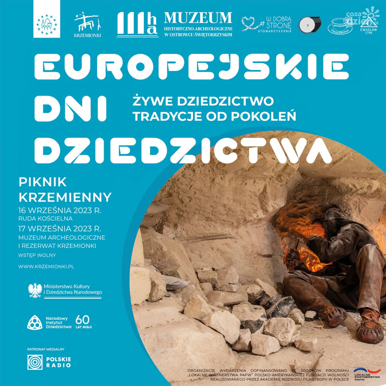 Piknik krzemienny w ramach Europejskich Dni Dziedzictwa  