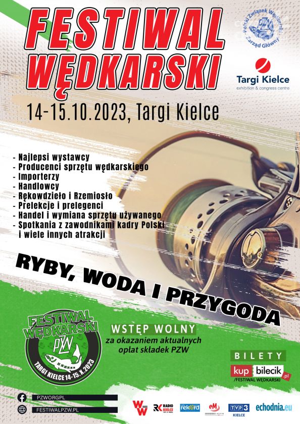 Pod patronatem Radia Rekord -Festiwal Wędkarski w Targach Kielce 