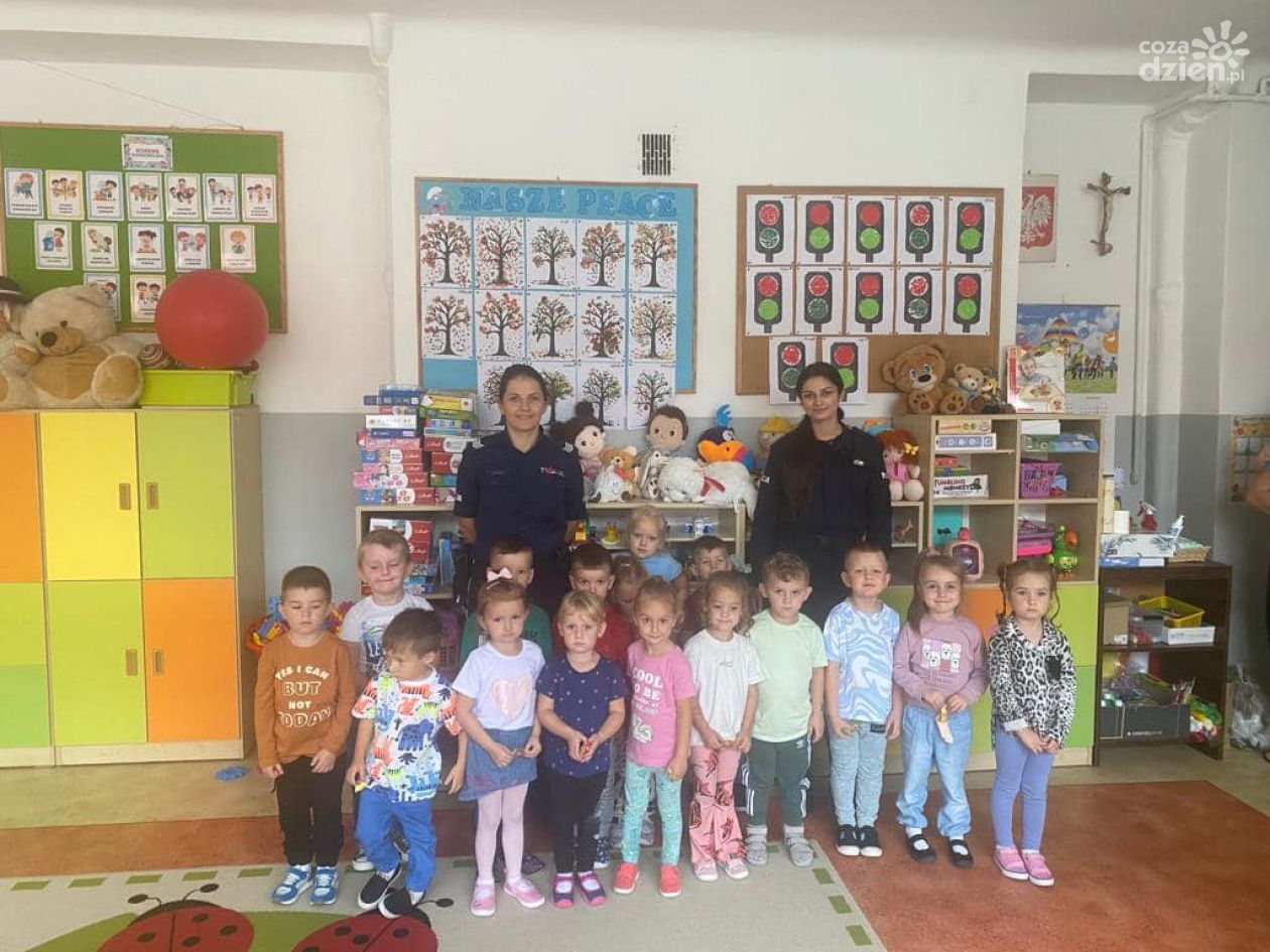 Przedszkolaki z Jędrzejowa uczyły się o bezpieczeństwie
