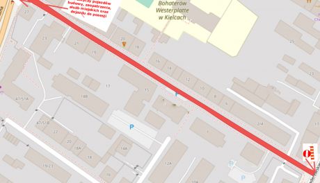 Rozpoczyna się remont ul. Złotej w Kielcach