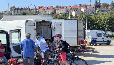 Sandomierz na „dwóch kółkach”, czyli rowerowa kampania wyborcza Marka Materka 