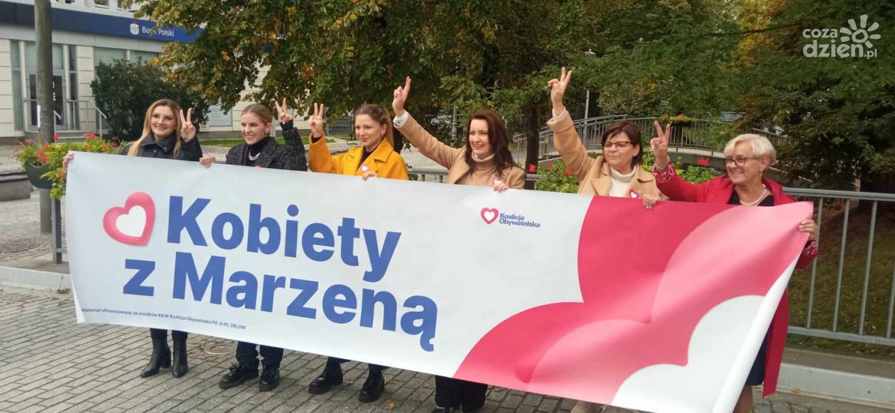 Kobiety z Marzeną. Parlamentarzystki wspierają Marzenę Okłę-Drewnowicz