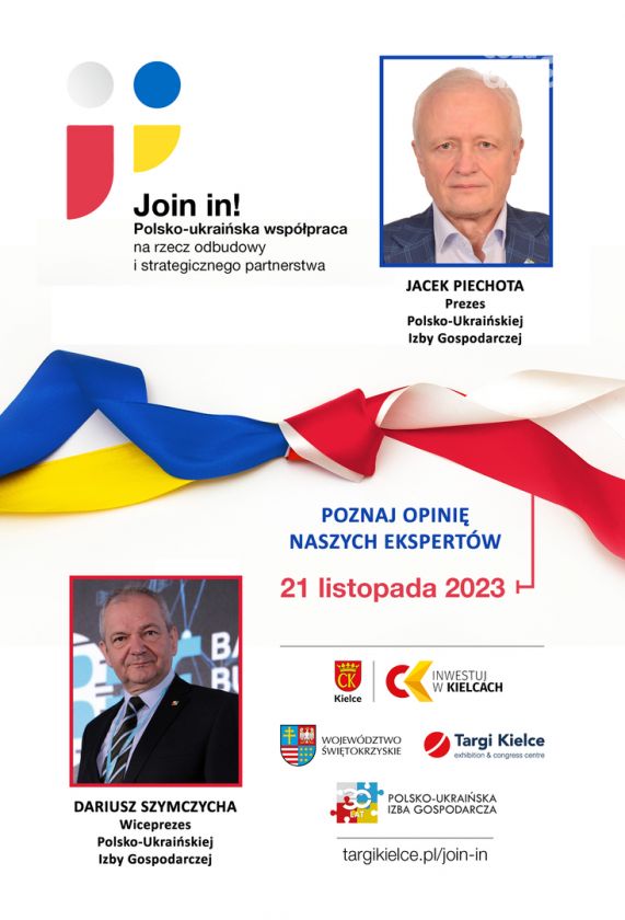 Polsko-Ukraińska Izba Gospodarcza partnerem konferencji „Join in!” w Kielcach