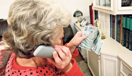 Rozsądna  seniorka nie straciła pieniędzy 