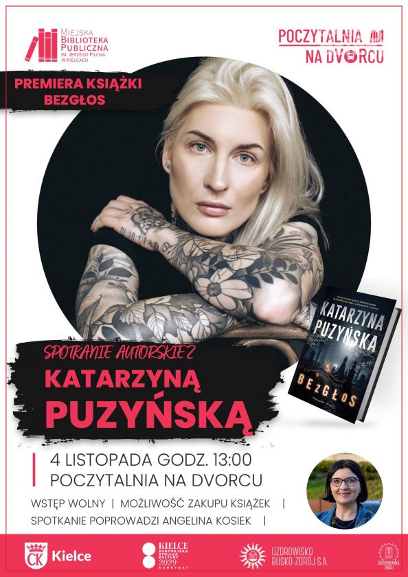 Premiera najnowszej książki Katarzyny Puzyńskiej w Kielcach!