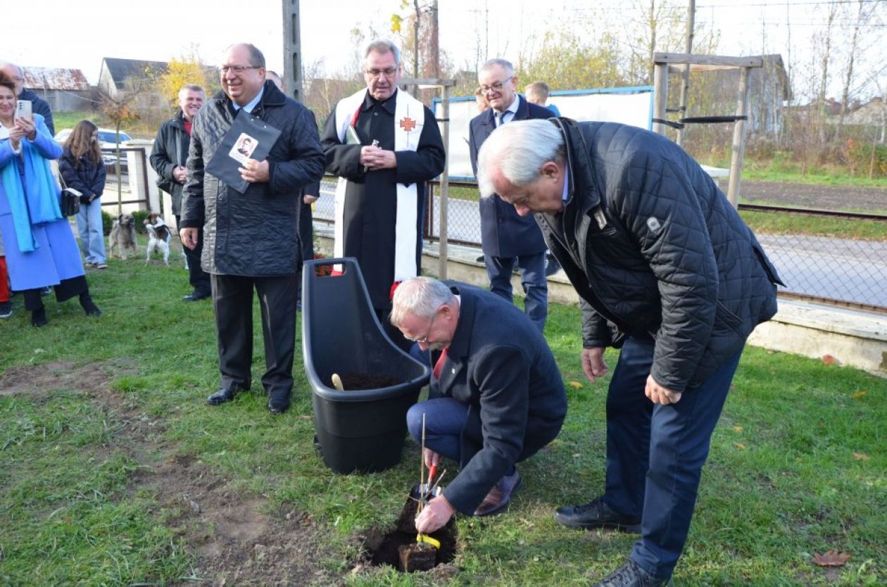 W Mąchocicach Kapitulnych zasadzili dąb pamięci katyńskiej