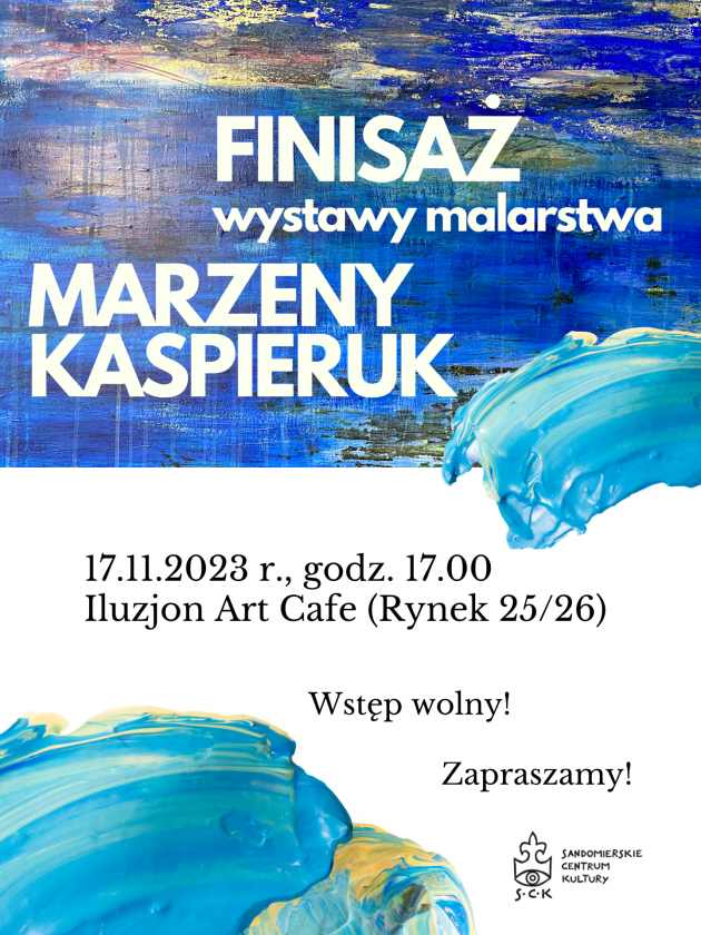 Finisaż w sandomierskiej kawiarni 