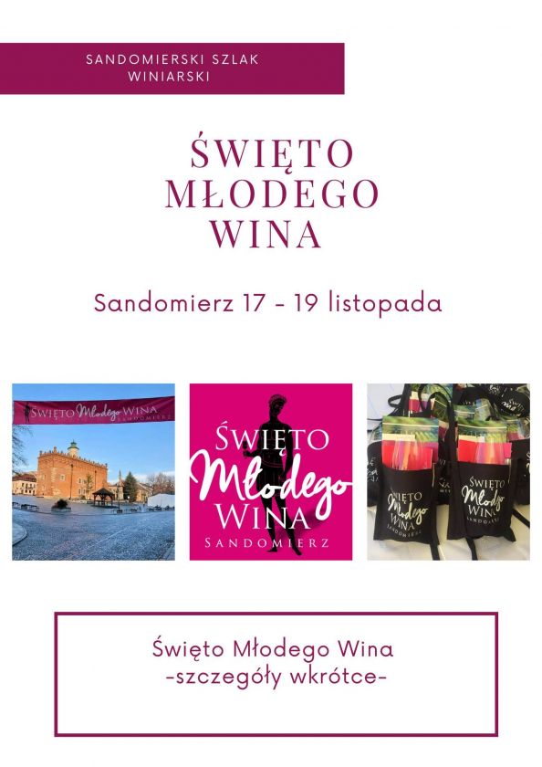 W Sandomierzu będzie Święto Młodego Wina 