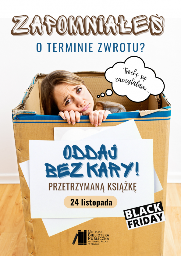 Black Friday w Miejskiej Bibliotece Publicznej w Kielcach