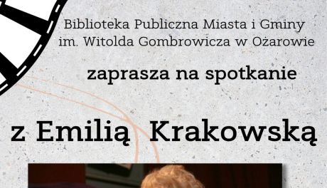 Emilia Krakowska na spotkaniu z mieszkańcami Ożarowa 