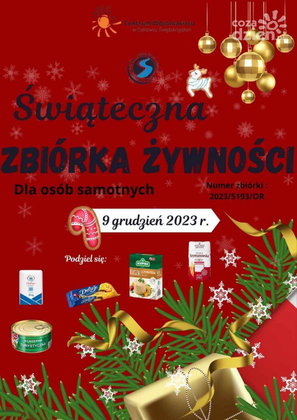 W Ostrowcu i w Bałtowie trwa świąteczna zbiórka żywności