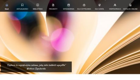 Nowa strona internetowa i nowe możliwości w Gminnej Bibliotece Publicznej w Miedzianej Górze!