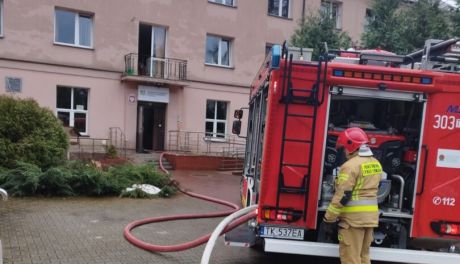 Pożar ośrodka szkolno-wychowawczego w Podzamczu Chęcińskim