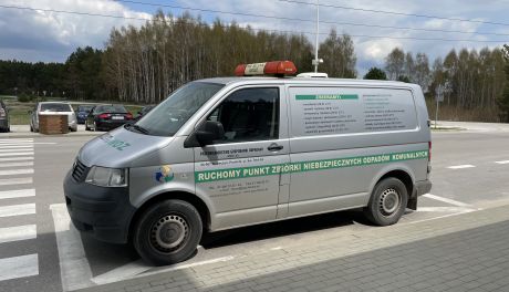 "Odrzutowóz" odbierze niebezpieczne odpady od mieszkańców Kielc