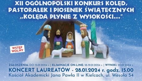 XII Ogólnopolski Konkurs Kolęd, Pastorałek i Piosenek Świątecznych " Kolęda płynie z wysokości"