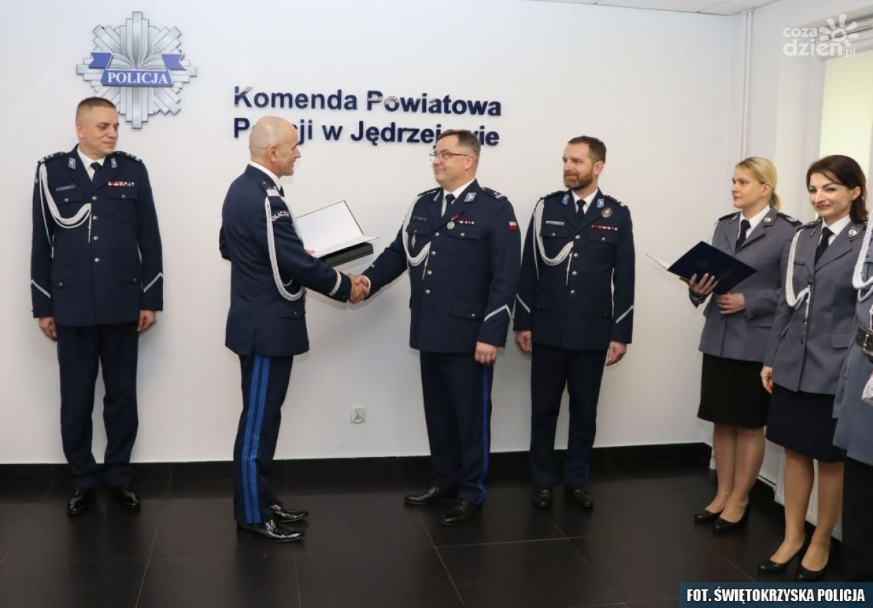 Zmiany na stanowisku Komendanta Powiatowego Policji w Jędrzejowie