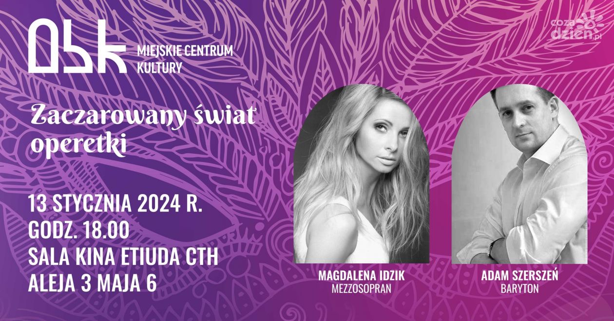 W Ostrowcu artyści przeniosą słuchaczy w świat operetki 
