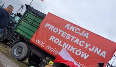 Rolnicy w Nagłowicach zaostrzają protest