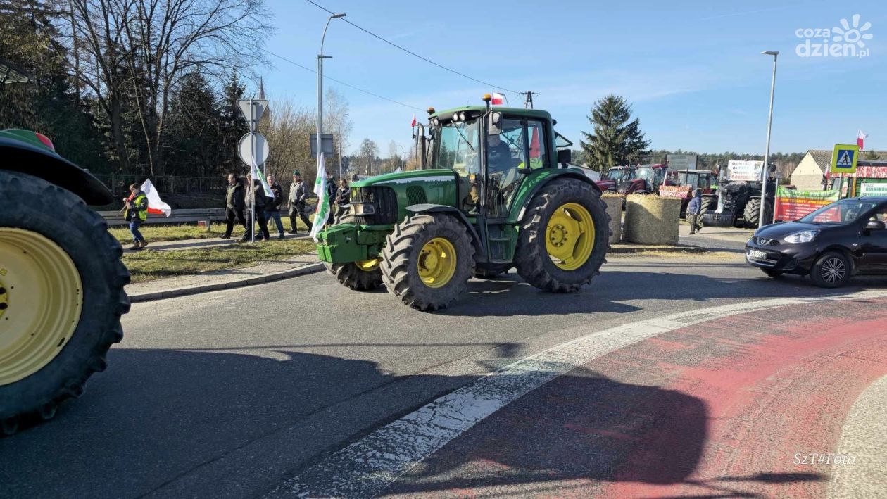 Kolejny rolniczy protest w Świętokrzyskim 