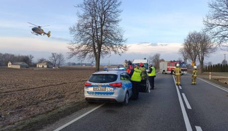 Wypadek na trasie Kielce - Opatów