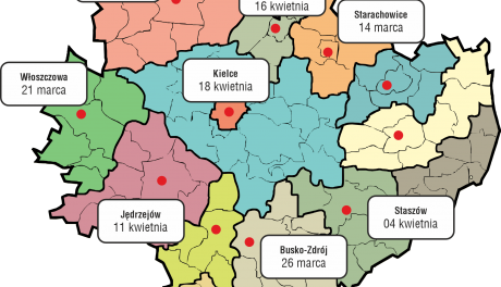 Świętokrzyskie Targi Edukacyjne w 8 miastach powiatowych