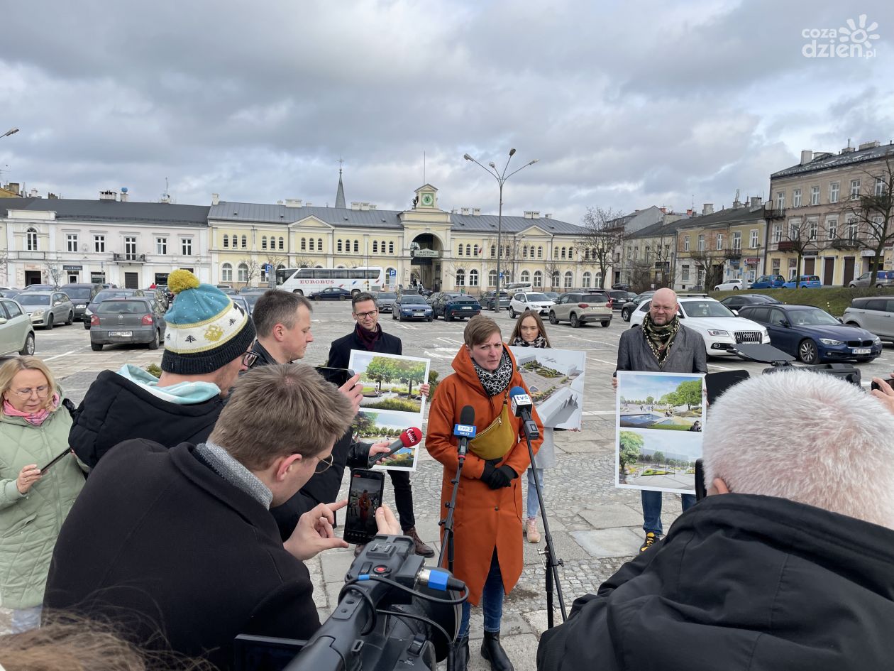 Agata Wojda ma pomysł na Plac Wolności