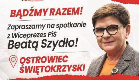 Beata Szydło w  Starachowicach i Ostrowcu 