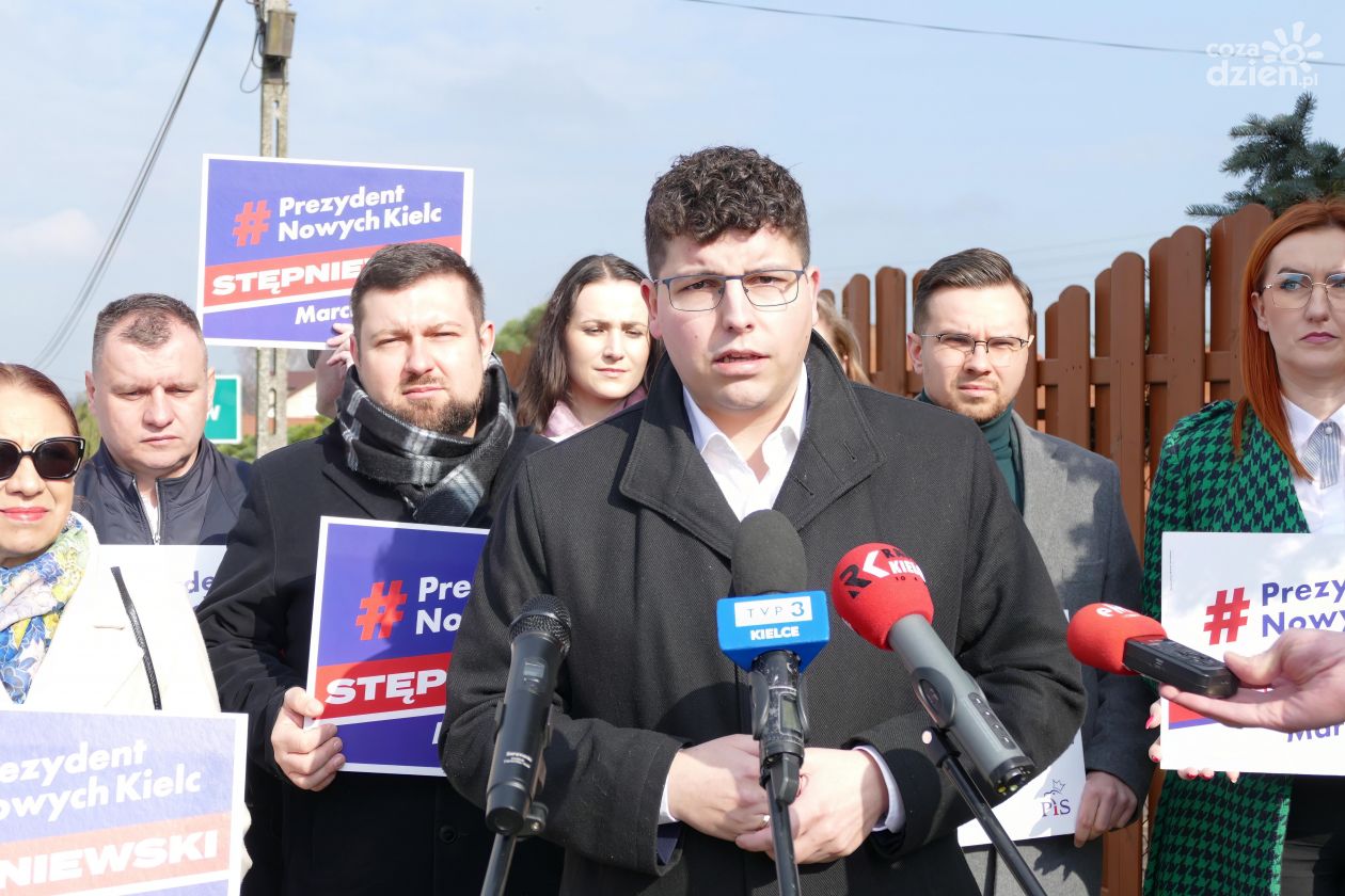 Marcin Stępniewski: zadbamy o remonty kieleckich dróg i zapomniane dzielnice