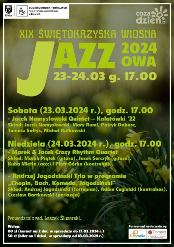 XIX Świętokrzyska Wiosna Jazzowa odbędzie się już w ten weekend 