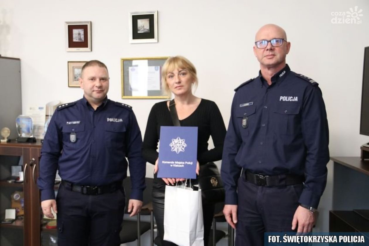 Bohaterka z Kielc uratowała 82-latka przed oszustwem bankowym