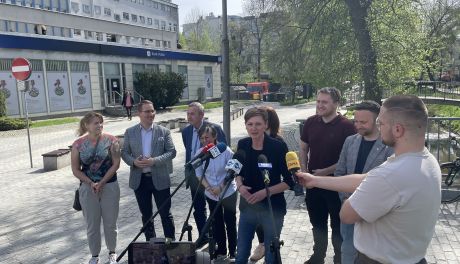 Agata Wojda zaprezentowała nowych kieleckich radnych Koalicji Obywatelskiej