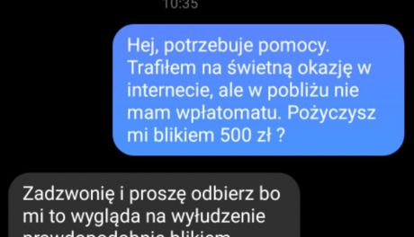 Policja ostrzega przed wyłudzeniami