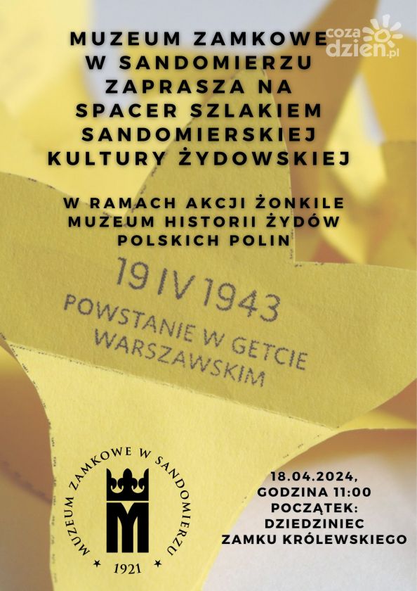 Akcja Żonkile 2024 - Łączy nas pamięć w Muzeum Zamkowym w Sandomierzu